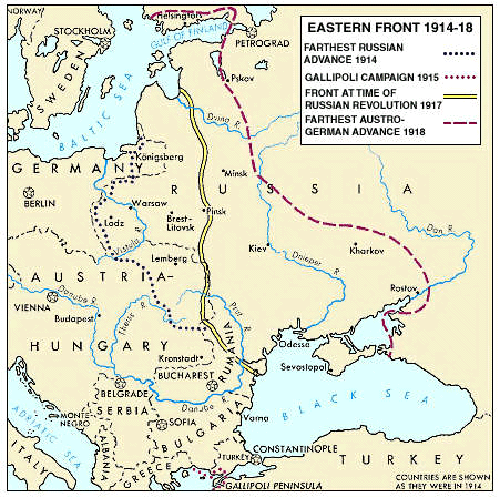 eastern front 1914