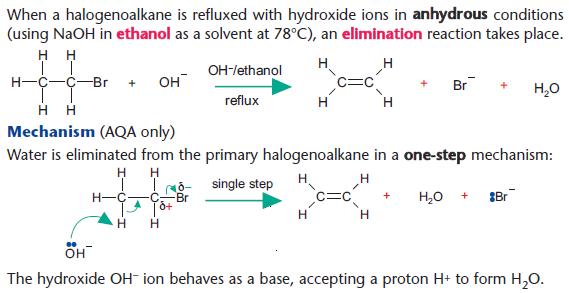 hydrolysis of halogenoalkanes experiment