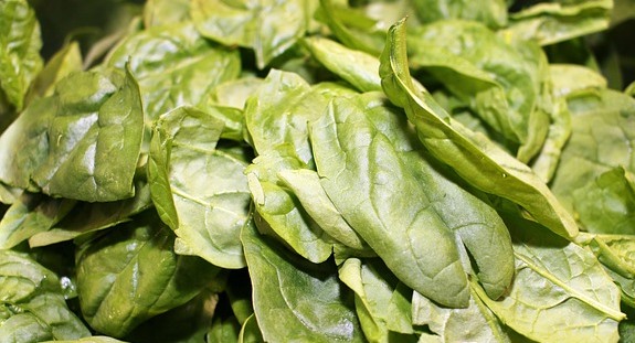 Leafy greens contain loys of nutritents.